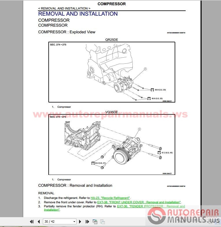 factory service manuals free download
